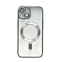Çexol 888_store_563 MagSafe Apple iPhone 15 üçün Titan/Şəffaf