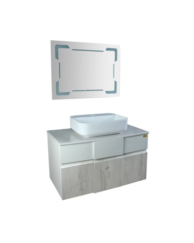 Çanaqlı tumba Gold Banyo 7700, plastik/keramika, 90 sm