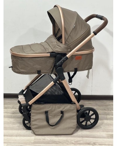 Uşaq arabası Kidilo Pro Kahve rəng eA00135