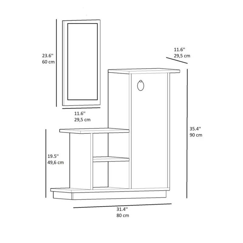 Полка для обуви Elegant Wood ZARR223 Полка для обуви Elegant Wood ZARR223