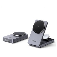 Simsiz enerji toplama cihazı Ugreen W707, Boz