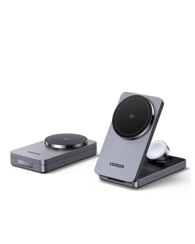 Simsiz enerji toplama cihazı Ugreen W707, Boz