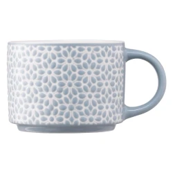 Чашка Ardesto Weaving B AR3473B, фарфор, голубая/белая, 330 мл Чашка Ardesto Weaving B AR3473B, фарфор, голубая/белая, 330 мл