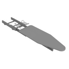 Ütü masası Starax S-6616-G, 330x495x150 mm, boz