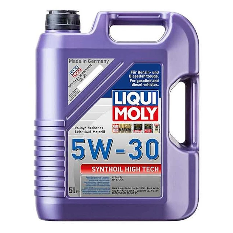 Моторное масло Liqui Moly Synthoil High Tech 5W-30, 5 л Моторное масло Liqui Moly Synthoil High Tech 5W-30, 5 л