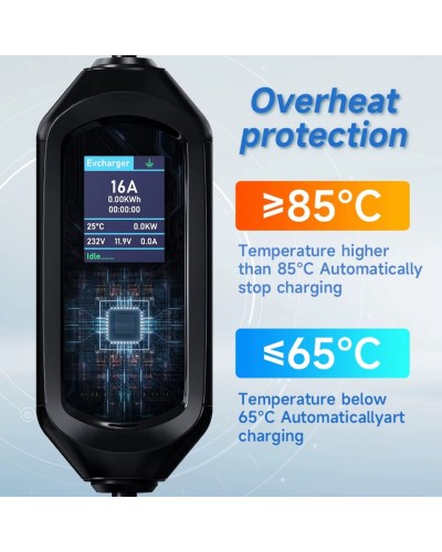 Tesla elektromobil adapteri 3.5KW (16 Amper) - creative_tesla_16A