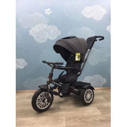 Uşaq üçün üçtəkərli velosiped Luxnon A213, qara