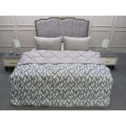 Одеяло Sahara Moon Star SHA-00001474, 195x215 см, двуспальный, зимнее, разноцветное