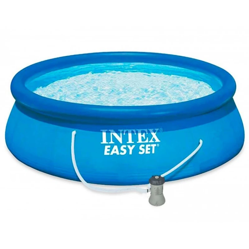Надувной бассейн Intex 28142 Easy Set 396х84 см, 7290 л, фильтр-насос 2006 л/ч Надувной бассейн Intex 28142 Easy Set 396х84 см, 7290 л, фильтр-насос 2006 л/ч