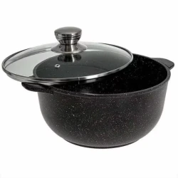 Qazan Гардарика 6028 Orion (1710-04), alüminium, qara, 30 sm, 10 l