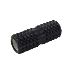 Массажный ролик с шипами Gymnic 1004/2, черный, 23 см