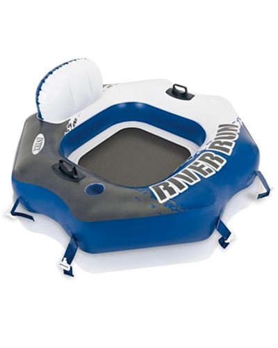 Şişmə halqa-kreslo Intex River Run 58854, göy, 130x126 sm