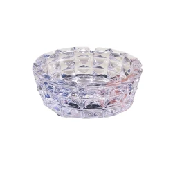 Пепельница Yujing Glass Ware YJK-1034, стекло, прозрачная