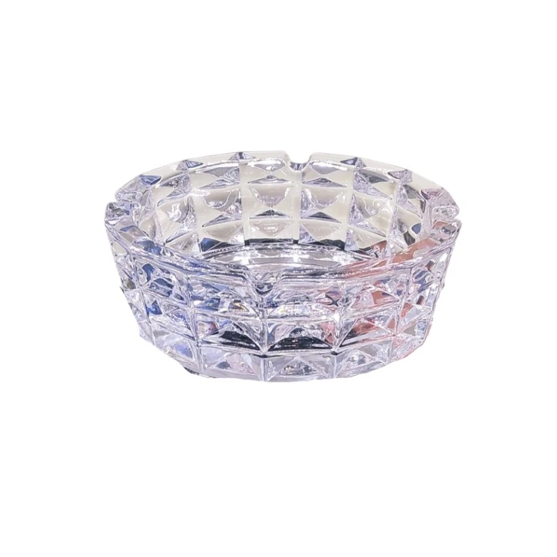 Пепельница Yujing Glass Ware YJK-1034, стекло, прозрачная Пепельница Yujing Glass Ware YJK-1034, стекло, прозрачная