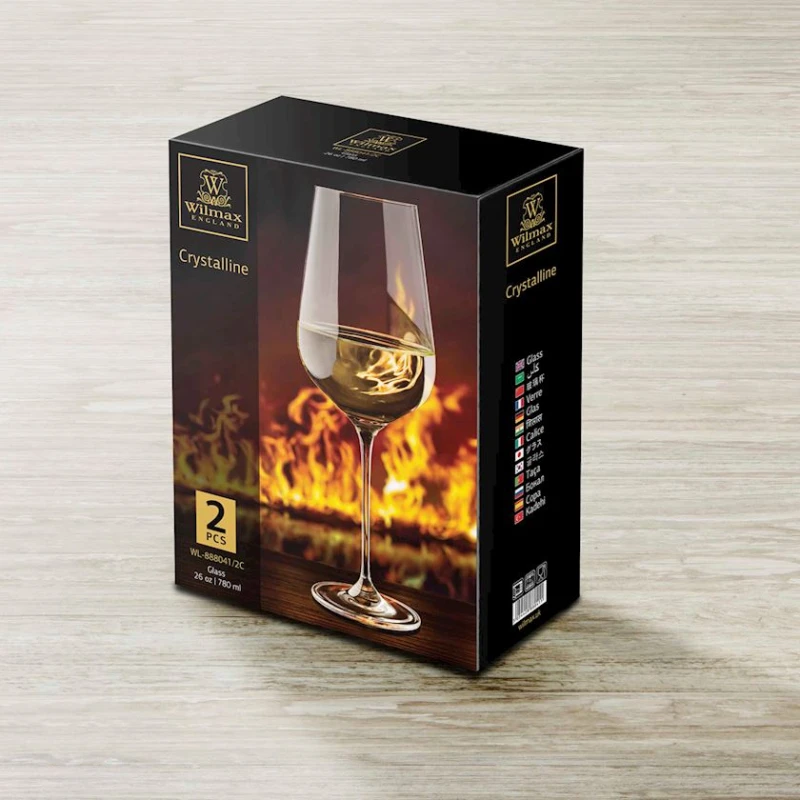 Набор бокалов Wilmax Crystalline 888041/2C, 780 мл, 2 шт Набор бокалов Wilmax Crystalline 888041/2C, 780 мл, 2 шт