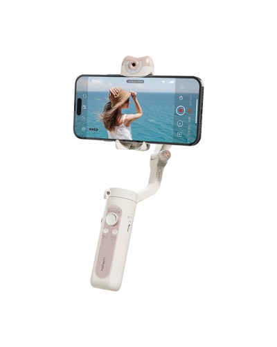 Telefon üçün stabilizator Hohem iSteady V2s White Pink