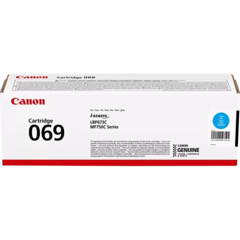 Toner-kartric Canon 069 Cyan (5093C002X)