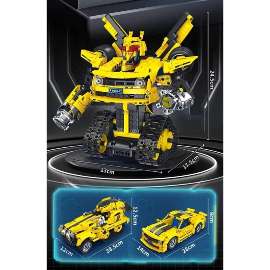 Блочный конструктор Transformers FC9007, 6+ лет, 627 элементов