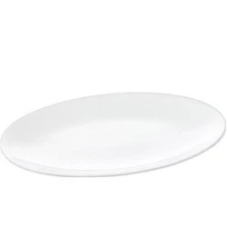 Блюдо Wilmax WL-992022, длина 30.5 см, овальное, белый