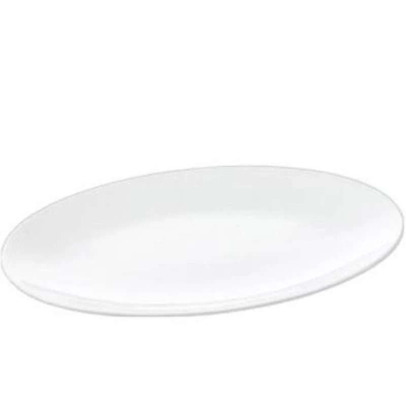Блюдо Wilmax WL-992022, длина 30.5 см, овальное, белый