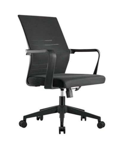 Ofis üçün kreslo J 133 B, 60x65x105 sm, qara