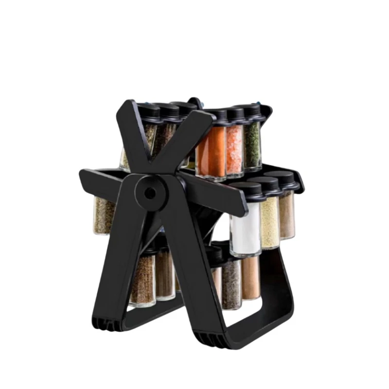 Ədviyyat üçün dəst Denx DX2504 Ferris Wheel, 18 əşya, plastik/şüşə Ədviyyat üçün dəst Denx DX2504 Ferris Wheel, 18 əşya, plastik/şüşə