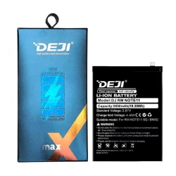 Аккумулятор Deji DJ RM Note11 для Xiaomi Redmi Note 11 5G/Pocophone M4 Pro 5G 5000 mAh (DJIBN5C) Аккумулятор Deji DJ RM Note11 для Xiaomi Redmi Note 11 5G/Pocophone M4 Pro 5G 5000 mAh (DJIBN5C)