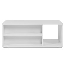 Jurnal masası Ev Plus Finori 12115614, LDSP, ağ, 40x50x90 sm