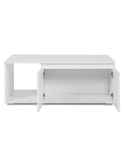 Jurnal masası Ev Plus Finori 12115614, LDSP, ağ, 40x50x90 sm