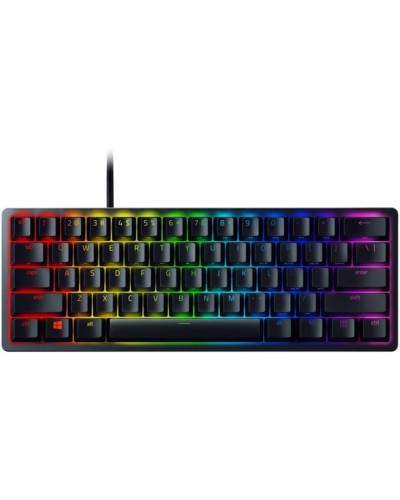 Klaviatura Razer Huntsman Mini 61 düymə, Red Switch, USB-A, EN, RGB, qara - RZ03-03390200-R3M1