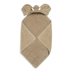 Полотенце детское Elodie Sweetheart Charlie, унисекс, 80х80 см, хлопок, махровая/велюровая, коричневый