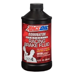 Тормозная жидкость Amsoil Dominator DOT 4 Synthetic Racing Brake Fluid, 355 мл BFRCN