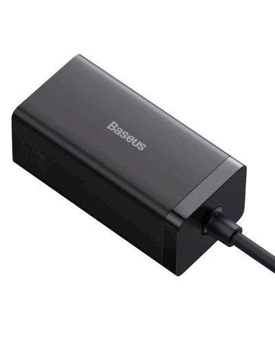 Paylayıcı Baseus GaN5 Pro Desktop Fast Charger 1U+2C+HDMI 67W with 1.5 m power cord EU (CCGP110201) Black