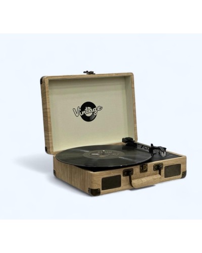 Vinil plastin pleyeri Vintage Wood Classic