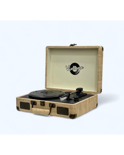 Vinil plastin pleyeri Vintage Wood Classic