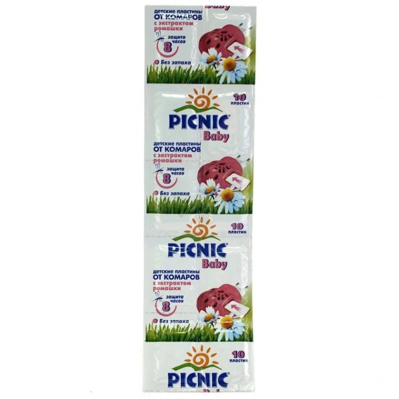 Пластины для фумигатора Picnic Baby, 10 шт