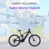 Велосипед Cube Stereo Hybrid 120 ONE 750735110, M, black