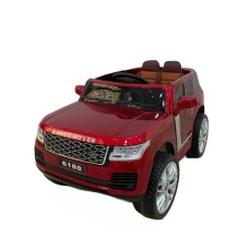 Uşaq elektrik avtomobili Range Rover 6188, qırmızı