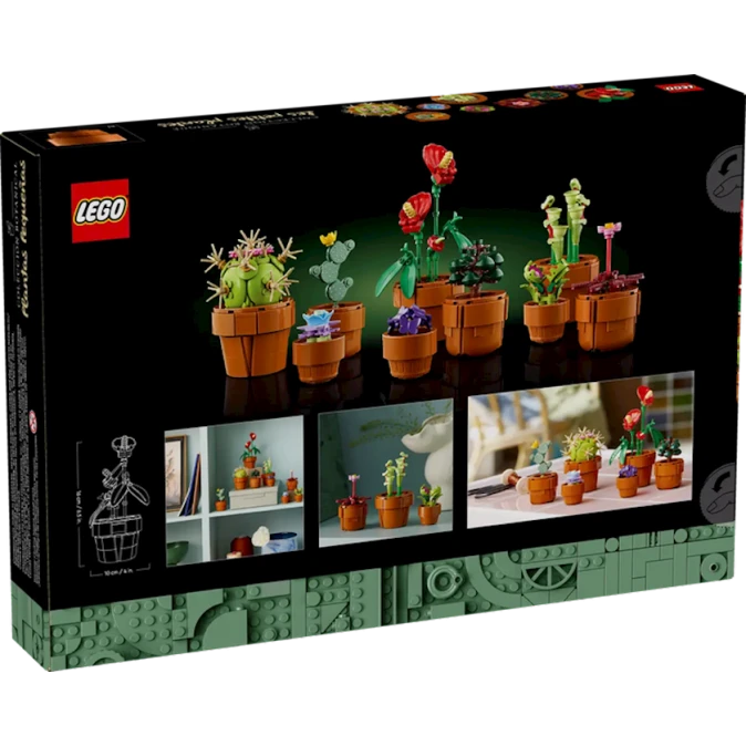 Конструктор LEGO Icons Tiny Plants 10329, 18+ лет, 758 шт