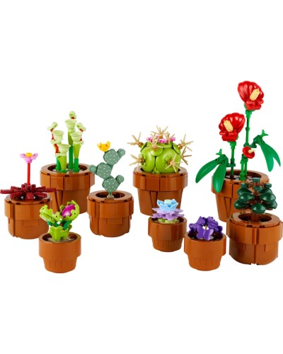Konstruktor LEGO Icons Tiny Plants 10329, 18+ yaş, 758 əd