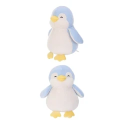 Мягкая игрушка Miniso Small Penguin Plush Toy Blue, 28 см