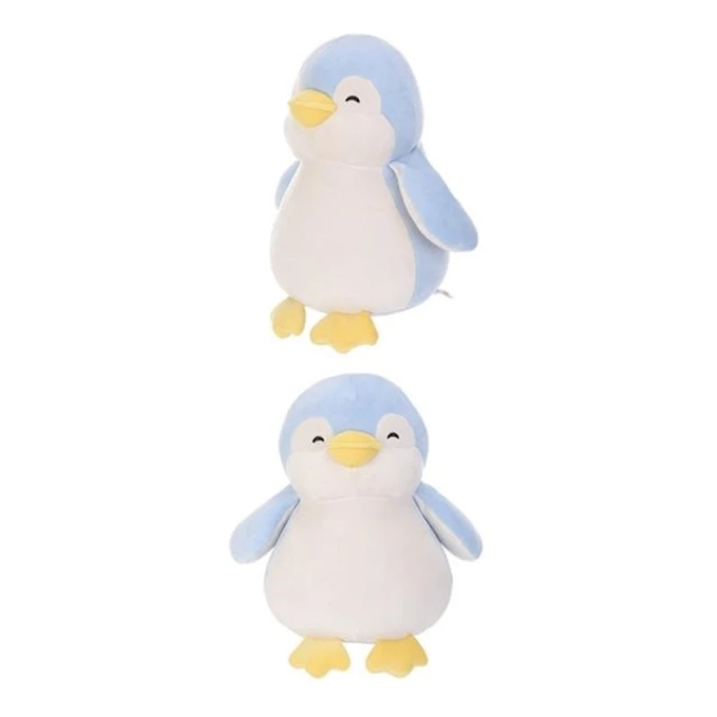 Мягкая игрушка Miniso Small Penguin Plush Toy Blue, 28 см