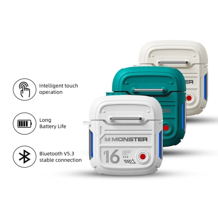 Беспроводные наушники Monster XKT16 Ivory