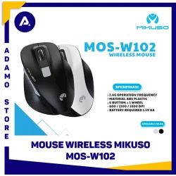 Беспроводная мышь Mikuso MOS-W102 Black