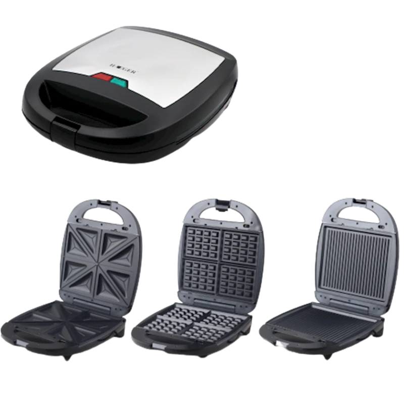 Сэндвичница Haeger 3 в 1 HG-236 Сэндвичница Haeger 3 в 1 HG-236