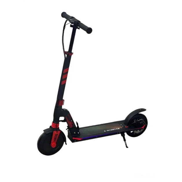 Детский электросамокат E-200S черно-красный Детский электросамокат E-200S черно-красный