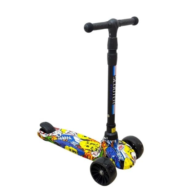 Детский самокат JW ST00022_color, разноцветный