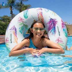 Надувной круг Intex 58263 INT0048, винил, разноцветный, 97 см