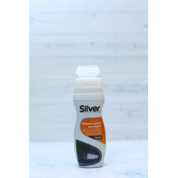 Жидкая крем-краска Silver Express для обуви из гладкой кожи, черный, 75 мл Жидкая крем-краска Silver Express для обуви из гладкой кожи, черный, 75 мл