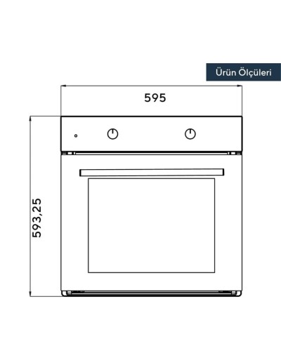 Quraşdırılan soba Kumtel B66-S2 W